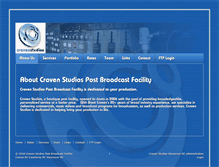 Tablet Screenshot of cravenstudios.com
